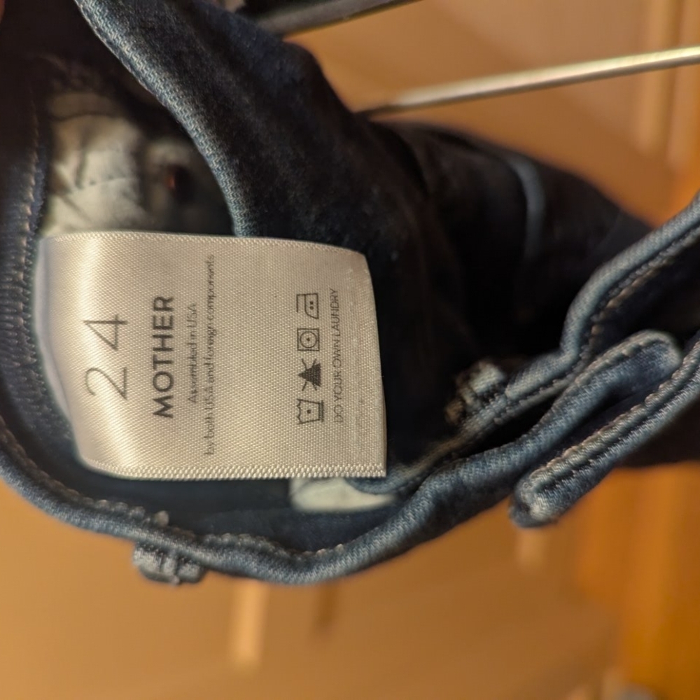 Mother Dark Blue Jeans